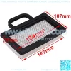 MIU11286 Air Filter with AM125424 Oil Filter for LA120 LA130 LA135 LA140 LA145 LA150 X130R X140 X155R X165 D130 D140 L111 L118 L120 Lawn Mower Tractor Snow Blower AM116304 Fuel Filter - Image 2