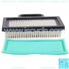 MIU11286 Air Filter with AM125424 Oil Filter for LA120 LA130 LA135 LA140 LA145 LA150 X130R X140 X155R X165 D130 D140 L111 L118 L120 Lawn Mower Tractor Snow Blower AM116304 Fuel Filter - Image 3