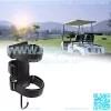 Portable Speaker Mount for Golf Cart Railing Bike or Boat -Waterproof Outdoor Adjustable Strap for Most Bluetooth Wireless Speakers Attachment Accessory Holder Bar Rail - Image 4