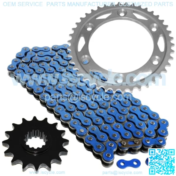 Blue Drive Chain And Sprocket Kit for Honda CBR900RR 2000-2003 525-Chain