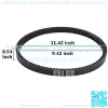 10L0L Golf Cart Clutch Drive Belt for Club Car DS & Precedent Carryall (Years 1988-1991) Gas Models,OEM 1017188, 1014081 - Image 2