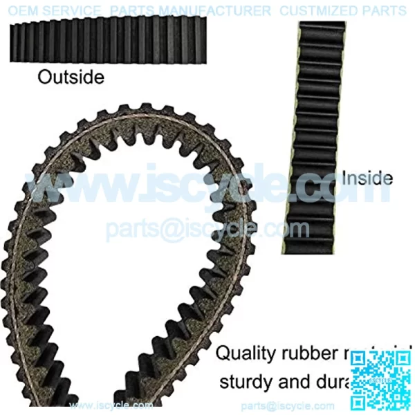 Drive Belt for Yamaha Bruin 350 YFM350 YFM 350 2X4 4X4 2004 2005 2006 - Image 3