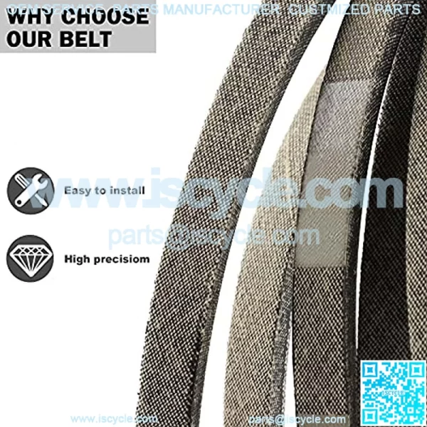Lawn Mower PTO Belt 5/8"x60" Made with Kevlar for MTD 754-0439 954-0439,5% coupon applied at checkout,with coupon - Image 2