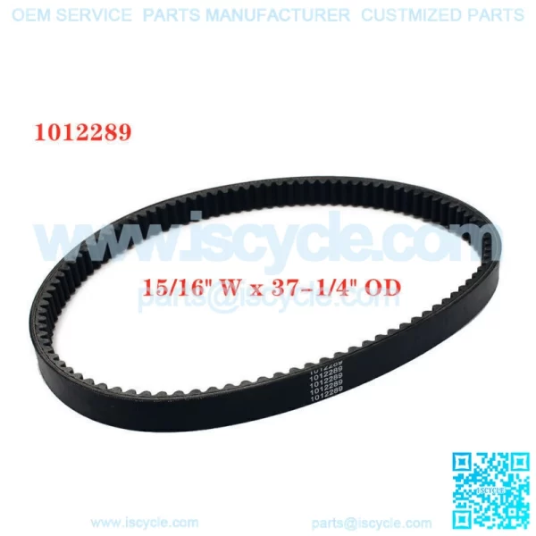 Clutch Drive Belt for Club Car Golf Cart Gas DS 1984-1987 Replacements 1012289