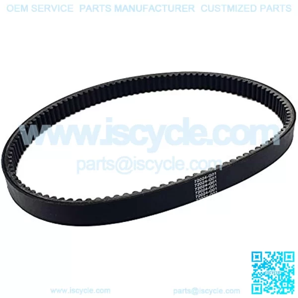 Golf Cart Clutch Drive Belt for EZGO TXT Medalist Gas 4 Cycle 1994-up, Replacement OEM 72024-G01, 72025-G01, 72054-G01