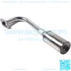 Exhaust with Muffler For Coleman Powersports CT200U,212cc 196cc/6.5HP Go Kart and Gas Mini Bike. - Image 2