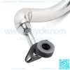 Exhaust Muffler Pipes For Yamaha V Star XVS1100 Dragstar - Image 5