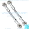 2pcs 150mm -170mm 8mm Steering Tie Rod Kit Ball Joint for 49cc Electric Mini ATV Go Kart 2pcs 150mm suspension kit go kart tie rod kit,go kart tie rod kit - Image 2