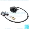 Rear Disc Brake Master Cylinder Caliper Assembly for 50cc 70cc 90cc 110cc 125cc Chinese Pit Dirt Bike Motorsports Quad Coolster ATV with Brake Pad - Image 4