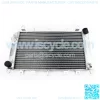 Motocross Bike Motorcycle Aluminum Radiator For Kawasaki