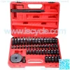 52 Piece Bushing Removal Tool Transmission Wheel Axle Bearing Race Installer Remover Set