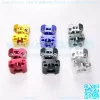 CNC Silver 7/8   to 11/8   Handle Bar Clamp Riser PIT PRO TRAIL DIRT QUAD BIKE ATV