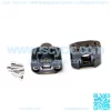 CNC Silver 7/8   to 11/8   Handle Bar Clamp Riser PIT PRO TRAIL DIRT QUAD BIKE ATV - Image 4