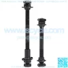 Bike Axle, 1 Pair Steel Quick Release Front and Rear Axles Hollow Hub Shaft Replacement for Mountain Bicycle - Image 2
