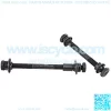 Bike Axle, 1 Pair Steel Quick Release Front and Rear Axles Hollow Hub Shaft Replacement for Mountain Bicycle - Image 4