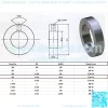 01102-075-4PC 4-Pcs Set Screw Shaft Collar, Zinc Plated Steel, 3/4" Bore Corrosion Resistant .5625" Width.75 Carbon Steel (Pack of 4) - Image 2