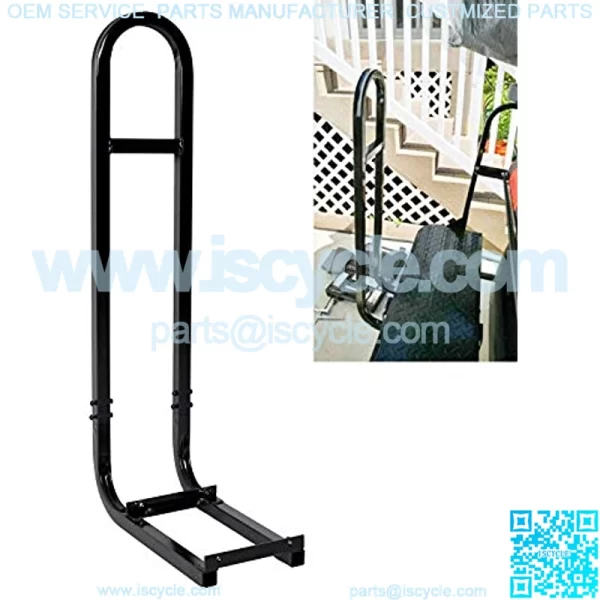 Scaller Golf Cart Rear Grab Bar Hand Rail Rear Handle Universal for Club Car Yamaha