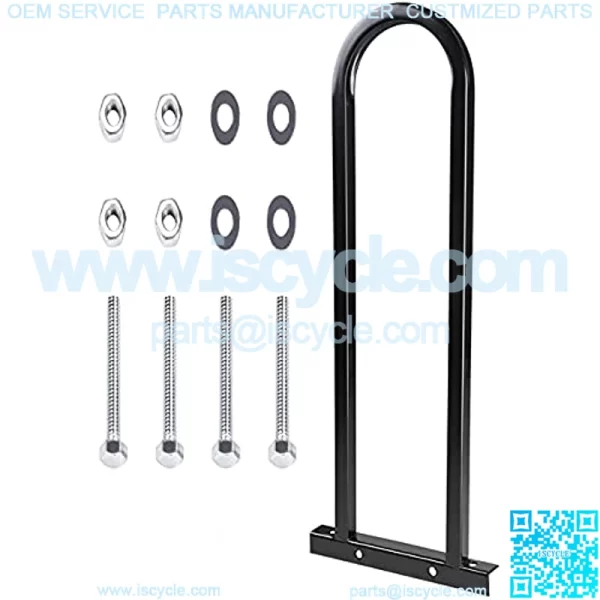 Ministry of Warehouse Safety Grab Bar Hand Rail Black for Golf Cart Rear Seat