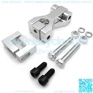Motorcycle Front Lowering Kit Silver New Compatible with Suzuki LTR 450 QuadRacer ATV [P/N:MT283-008]