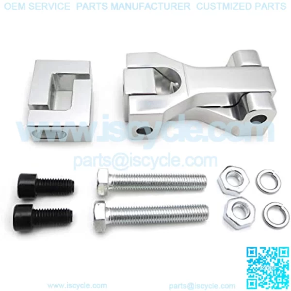Motorcycle Front Lowering Kit Silver New Compatible with Suzuki LTR 450 QuadRacer ATV [P/N:MT283-008] - Image 3