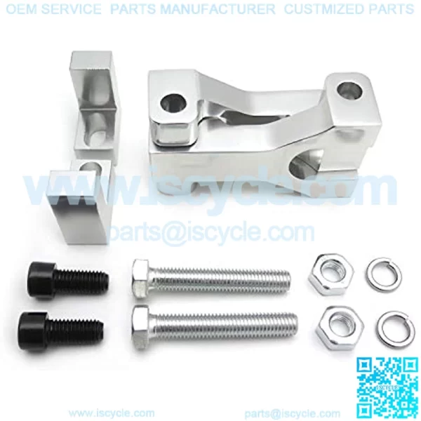 Motorcycle Front Lowering Kit Silver New Compatible with Suzuki LTR 450 QuadRacer ATV [P/N:MT283-008] - Image 4