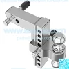 8" Adjustable Trailer Hitch Ball Mount for 2"Receiver 2" and 2-5/16" Aluminum Alloy Dual Towing Balls with Dual Pin Key Locks - Image 2