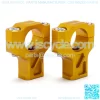 Custom Increased 5mm Motorcycle Handlebar Risers Mount Clamps for Sur-ron Ultra Bee