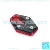 CNC Billet Anodized Aluminum Motorcycle Kickstand Pad
