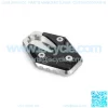 CNC Billet Anodized Aluminum Motorcycle Kickstand Pad - Image 4