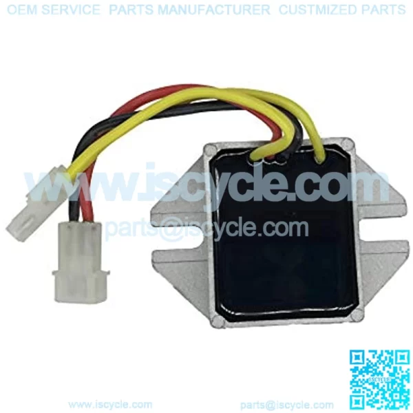 Hity Motor Voltage Regulator Rectifier Replaces For Briggs & Stratton 493219 8-20HP Engines w/Dual 16A Output