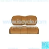 Suede Front Seat Cushions for Club Car Precedent/Tempo/Onward Golf Cart - Honey - Image 2