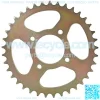 44" Rear Axle Shaft Kit with 16x8-7 Tubeless Wheels Tires Rim and Chain Sprocket Brake Disc Pillow Block Brake Master Cylinder for ATV Go Kart UTV Quad Bike Buggy Ride on Mowers - Image 5