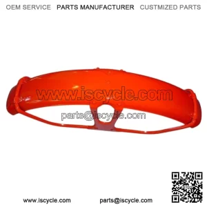 HONDA 1EA OEM CT110 MONZA RED FRONT FENDER 1982 TO 1986 (CAN FIT CT90K6-77-79)