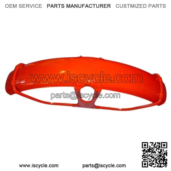 HONDA 1EA OEM CT110 MONZA RED FRONT FENDER 1982 TO 1986 (CAN FIT CT90K6-77-79)