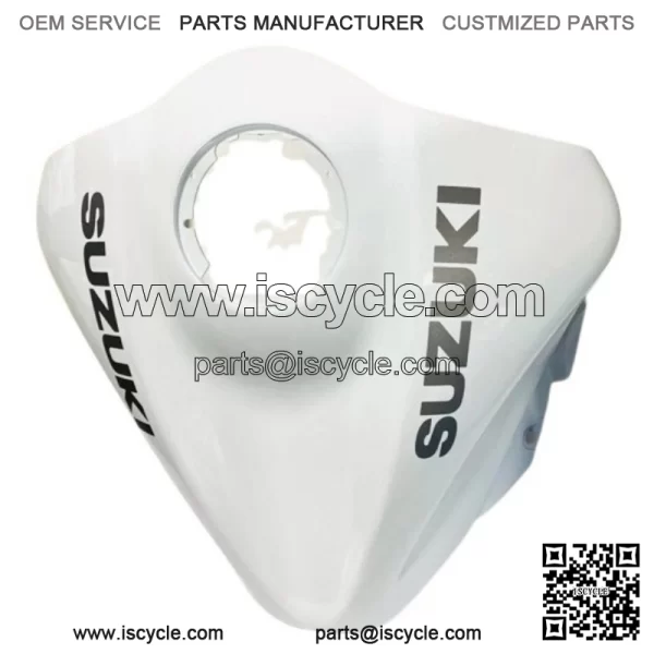 SUZUKI OEM COVER,FUEL TANK FR (WHITE) 44290-10L00-YUH for 22-24 GSX1300R