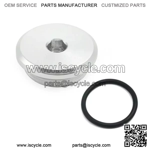 Suzuki Crankshaft Access Cap & O-ring for 35mm Clutch Magneto Cover Case
