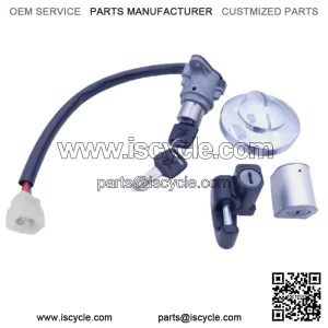HONDA IGNITION SWITCH / KEYS FUEL CAP LOCK SET 2005-2009 HONDA VTX1300 OEM New