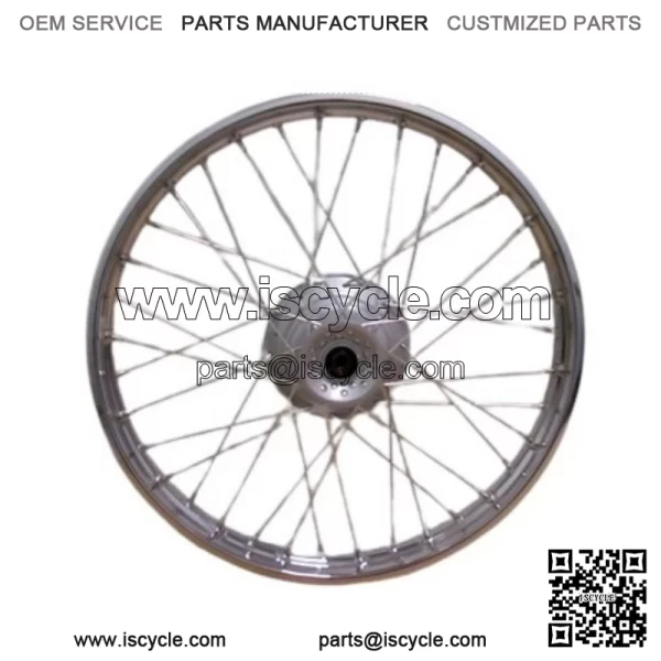 NEW HONDA OEM COMPLETE FRONT WHEEL 1985-2013 XR100R / CRF100R New 44650-KSJ-315