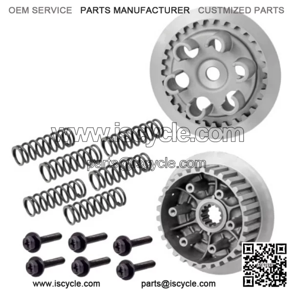 YAMAHA Clutch Center Inner Hub Outer Pressure Plate Springs Kit For 04-09 YFZ450