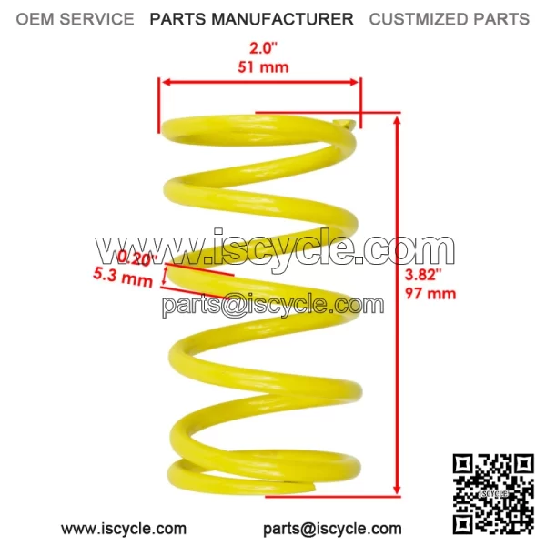 Primary Drive Clutch Assy Rebuild Kit For Arctic Cat M7 EFI 141 153 162 2005-06 - Image 3