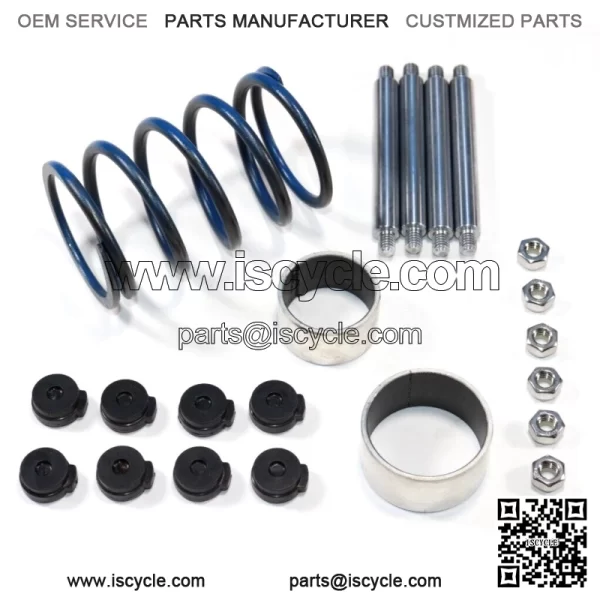 Kawasaki Mule 600 610 SX *XC* Complete Drive Converter Clutch Rebuild Kit (For: Kawasaki) - Image 4