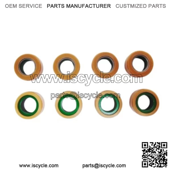 OEM Arctic Cat ATV 15G Green Clutch Rollers 1 Set of 8) 3306-843