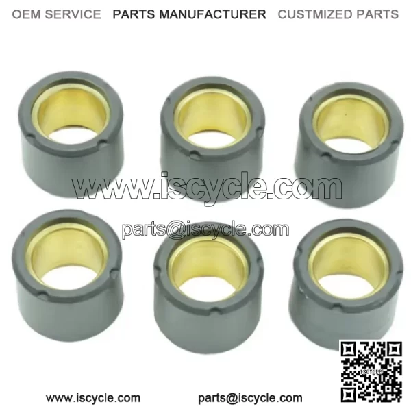 19x15.5mm Clutch Variator Roller Kit 6-Pack (S41000030P034)