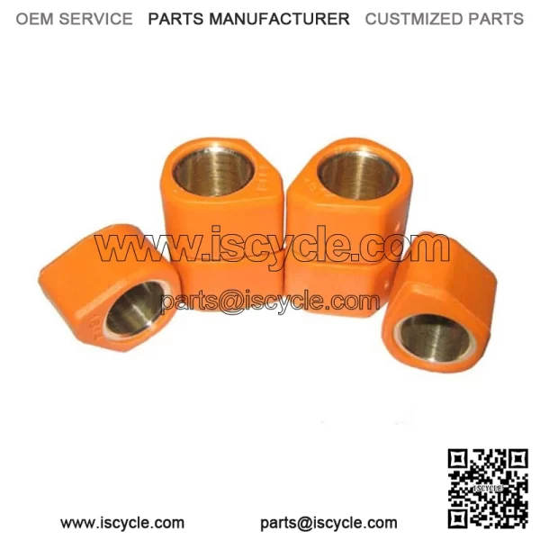 18x14 Variator Roller Polygon Style for GY6 SYM KYMCO MALAGUTI PEUGEOT 125 150 - Image 2