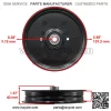 07352400 D28050 07300112 Deck Flat Idler Pulley For Ariens For Gravely - Image 2