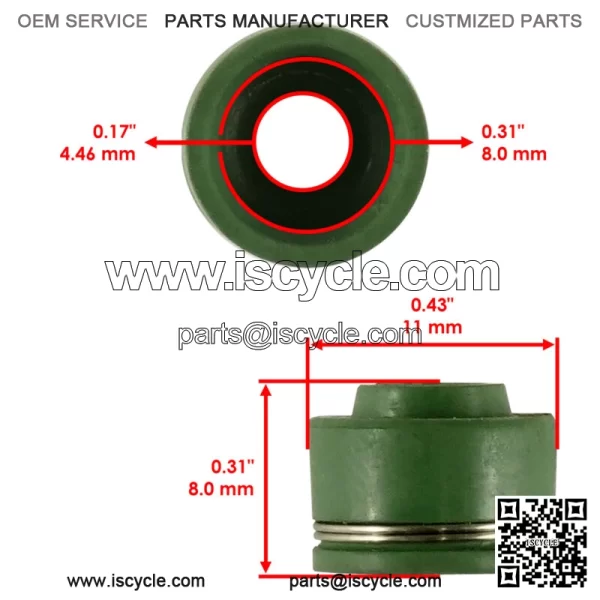 3007-152 3007-784 3007-860 3402-226 Intake & Exhaust Valve Kit For Arctic Cat - Image 4