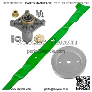30" Deck Spindle & Blade Kit For Husqvarna RZ3016 For Poulan Pro 301ZX