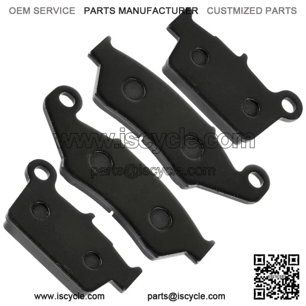 Front and Rear Brake Pads for Kawasaki KX250 KX250X KX450X 2021-2025 - Image 4