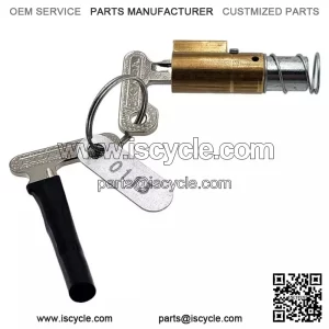 *1EA OEM HONDA STEERING LOCK SET FITS CB450 K4-K5 CL450 K3 ++ 53600-MFR-AC0 KSF