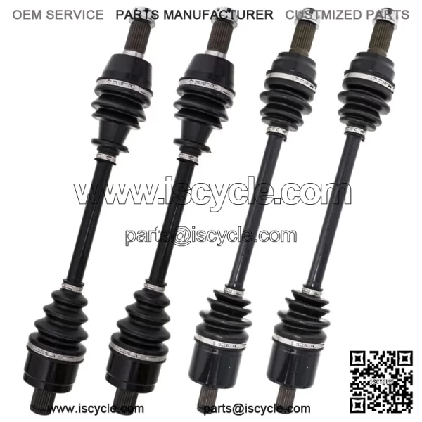 Front & Rear Left Right Axle Kit for Polaris Scrambler Sportsman 850